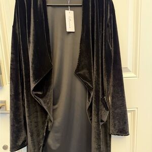 Futurino Black Velvet Blazer